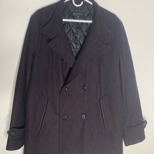 NEW, Mens, INC Winter Coat Wine/Merlot, Medium